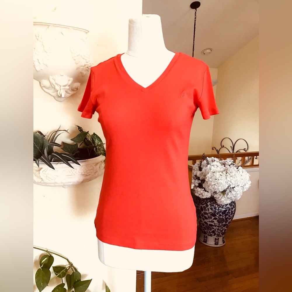 Nautica womens V-neck Tess xsmall